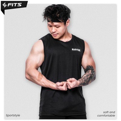 RAYZE Singlet Performance Dry Fit Tank Top 